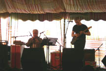 [djivan gasparyan and michael brook under the big top ]