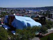 [ overhead shot of emp from the space needle ]