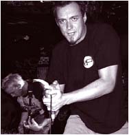 [ pitchshifter's jim davies and js clayden - nothing but trouble (notice the eP shirt) ]